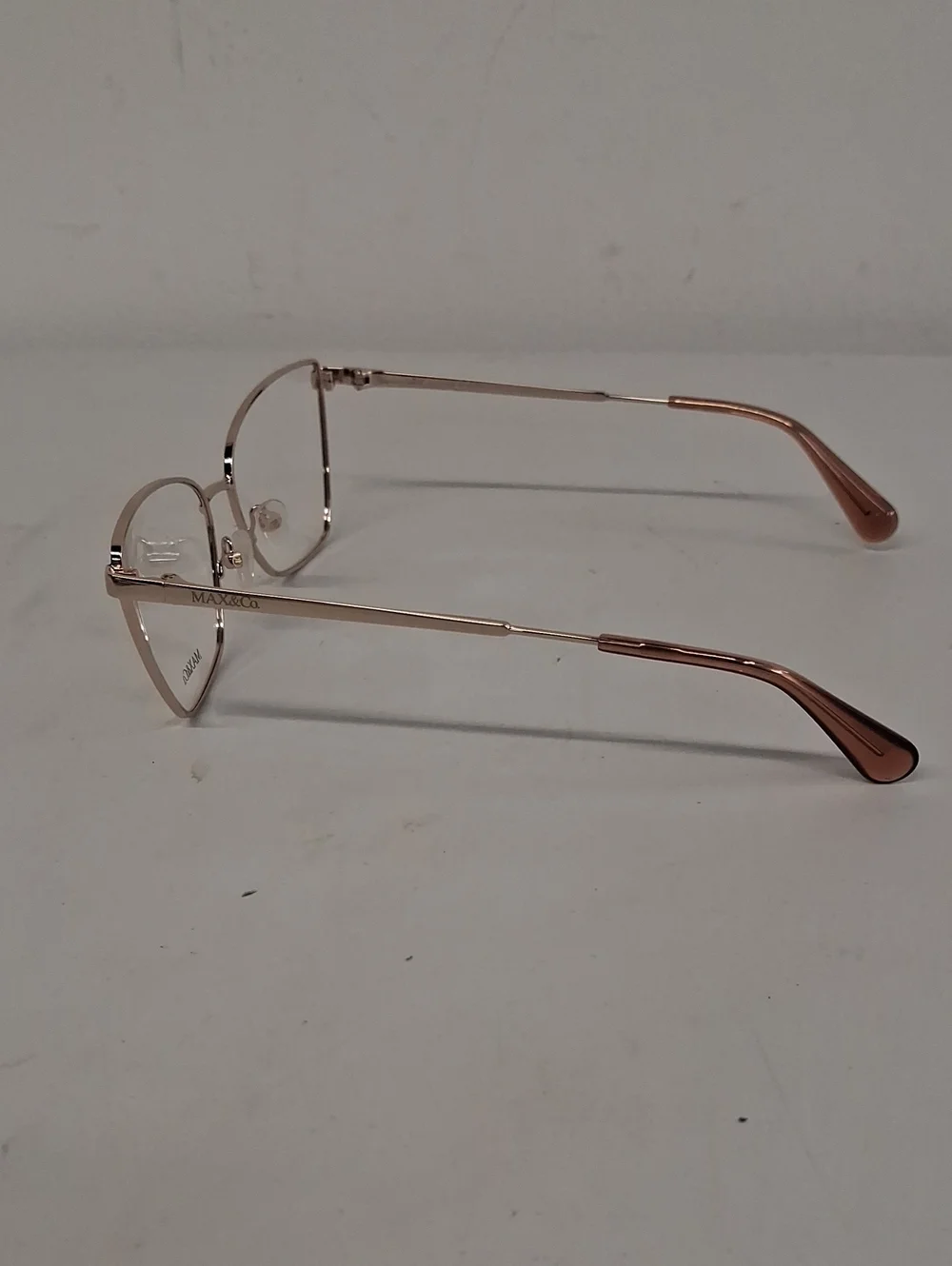 NWOT Womens Rxable Max & Co. MO5035 028 Rose Gold Eyeglass Frames